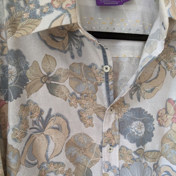 Jimi Hendrix Experience embroidered button up w/ signature. Highly detailed - Picture 5 of 15